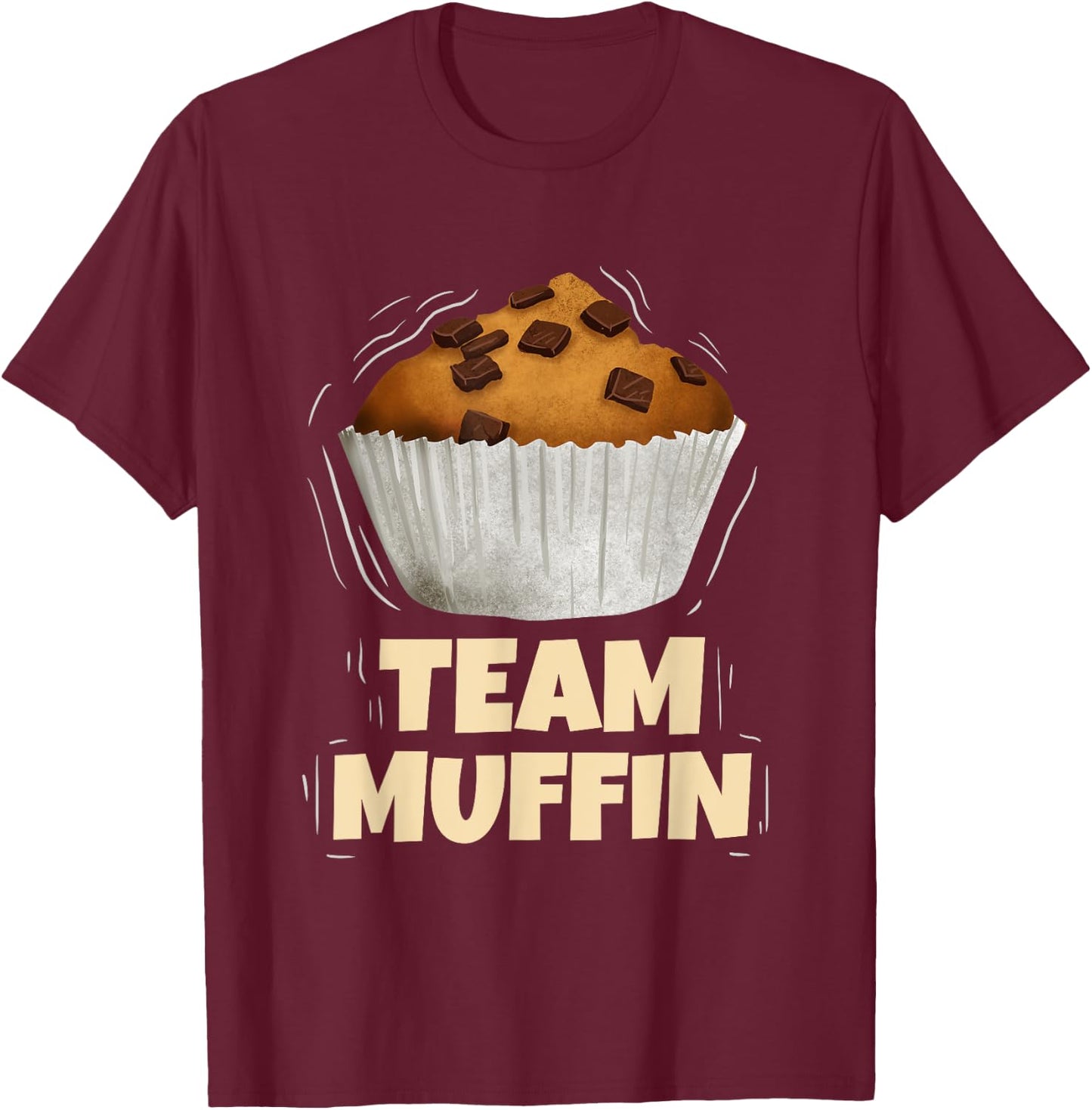 Team Muffin T-Shirt - T-Shirt | Maroon