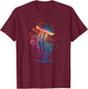 Jellyfish Ocean Animal Scuba Diving Jelly Fish T-Shirt - T-Shirt | Maroon