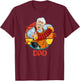 Disney Pinocchio Geppetto Dad Accordion Father’s Day T-Shirt - T-Shirt | Maroon