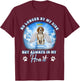 Beagle No Longer By My Side But Always In My Heart Dog Angel T-Shirt - T-Shirt | Maroon