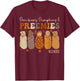 Pacifiers Pumpkins And Preemies Fall Nicu Nurse Halloween T-Shirt - T-Shirt | Maroon