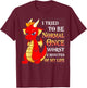 Dragon I Tried To Be Normal Once Worst 2 Minutes Of My Life T-Shirt - T-Shirt | Maroon