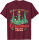 Rockin' Around The Xmas Tree Nurse Respiratory Therapist T-Shirt - T-Shirt | Maroon