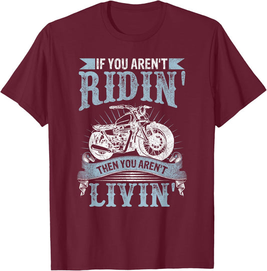 Motorcycle Lover T-Shirt - T-Shirt | Maroon