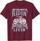 Motorcycle Lover T-Shirt - T-Shirt | Maroon