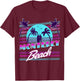 Monterey California T-Shirt - T-Shirt | Maroon