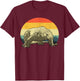Cute Komodo Dragon Women Kids Vintage Komodo Dragon T-Shirt - T-Shirt | Maroon