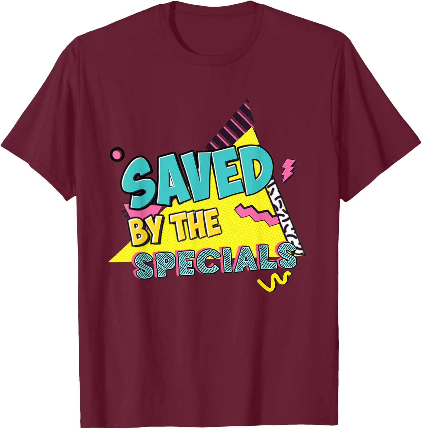 Specials Team Elementary School Teachers Cute Trendy Retro T-Shirt - T-Shirt | Maroon