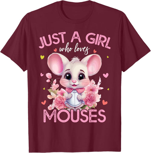 Just A Girl Who Loves Mouses Girls