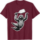 Sloth Playing Pickleball For Pickle Ball Player T-Shirt - T-Shirt | Maroon