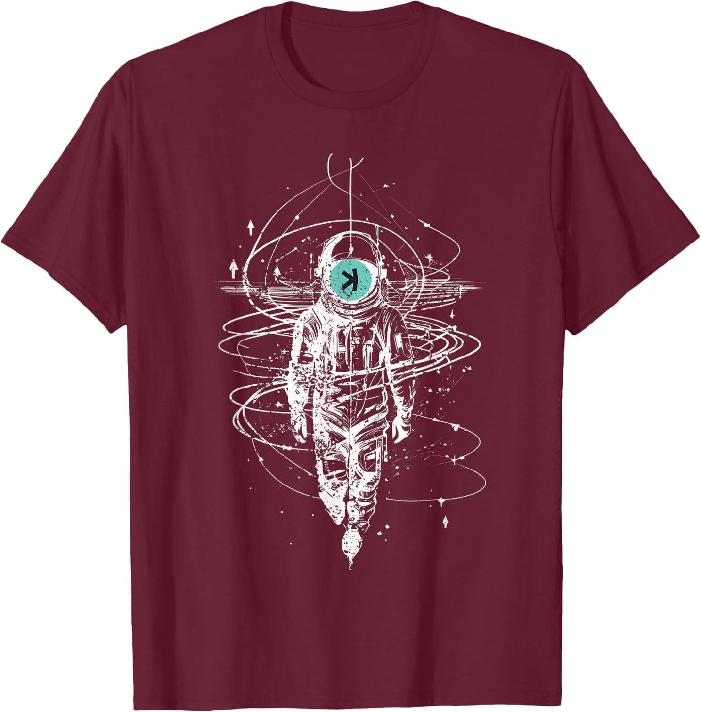 Kaspa Crypto Coin Bullrun 2024 Freedom Cryptocurrency T-Shirt - T-Shirt | Maroon