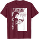 Misfits – Fangs T-Shirt - T-Shirt | Maroon