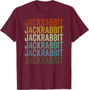 Jackrabbit Retro T-Shirt - T-Shirt | Maroon