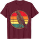 Starling Bird T-Shirt - T-Shirt | Maroon