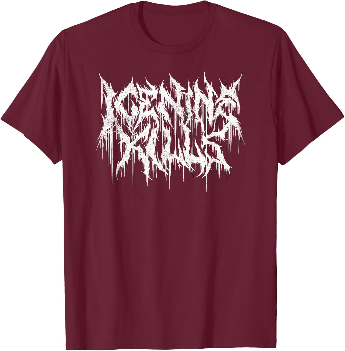 Ice Nine Kills – Logo T-Shirt - T-Shirt | Maroon