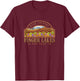 Finger Lakes New York Wine Country Wine Tasting Souvenir T-Shirt - T-Shirt | Maroon