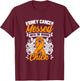 Kidney Cancer Messed Wrong Chick Support Kidney Survivor T-Shirt - T-Shirt | Maroon