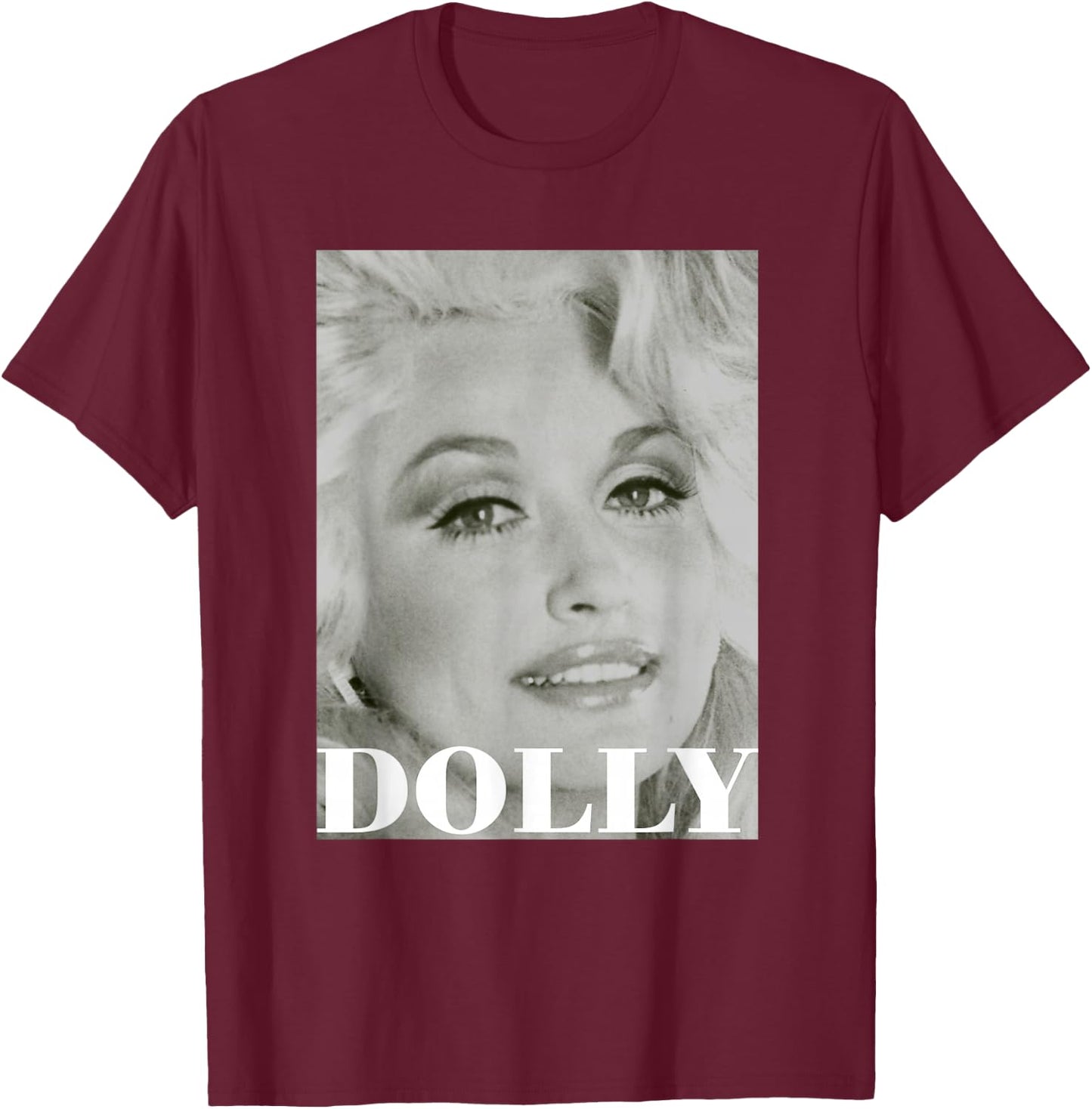 Vintage Classic Dolly Parton Small T-Shirt - T-Shirt | Maroon
