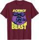 Marvel X-Men Science Is A Beast Retro Dr. McCoy Portrait T-Shirt - T-Shirt | Maroon
