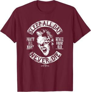 The Lost Boys Biker David Powers T-Shirt - T-Shirt | Maroon
