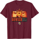 The Super Mario Bros. Movie Bowser Roaring Portrait T-Shirt - T-Shirt | Maroon