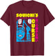 Junji Ito Souchis Curse Bright Colors T-Shirt - T-Shirt | Maroon