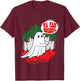 Va Fan Ghoul Women Italian Funny Halloween Ghost T-Shirt - T-Shirt | Maroon