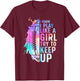 Cool Football Girls Football Player Coach Sports T-Shirt - T-Shirt | Maroon