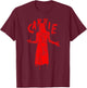 Carrie Official Movie - Black, -Adults, Short Sleeve, Small, , Modern, Neon Japanese Design T-Shirt - T-Shirt | Maroon