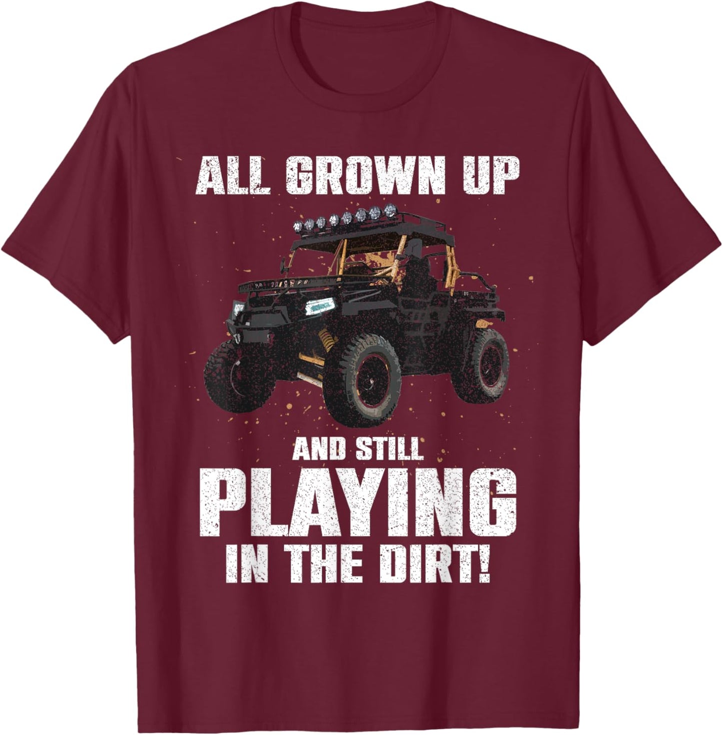 Cool SxS Design Women UTV Off Road Ride SxS Lovers T-Shirt - T-Shirt | Maroon