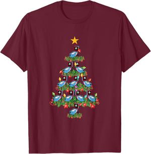 Pinball Machine Retro Arcade Game Gamer Pinball Christmas T-Shirt - T-Shirt | Maroon
