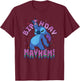 Disney Lilo & Stitch Disco Dance Birthday Mayhem! T-Shirt - T-Shirt | Maroon
