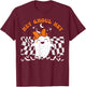 Hey Ghoul Hey Ghost Halloween Funny Pun Spooky Vintage T-Shirt - T-Shirt | Maroon