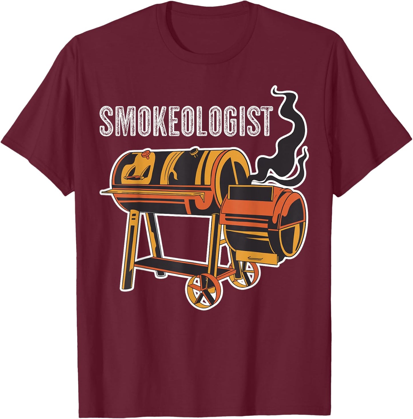 Smokeologist T-Shirt - T-Shirt | Maroon