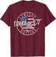 Vintage 2007 18th Birthday Gifts Women 18 Year Old T-Shirt - T-Shirt | Maroon
