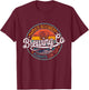 Mama Boobery Breastfeeding Brewery Retro New Mom Brewing Co T-Shirt - T-Shirt | Maroon