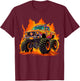 Monster Truck for toddlers Youth & Adults T-Shirt - T-Shirt | Maroon