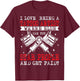 Funny Tattoo Artist Get Paid To Stab People Tattooist T-Shirt - T-Shirt | Maroon
