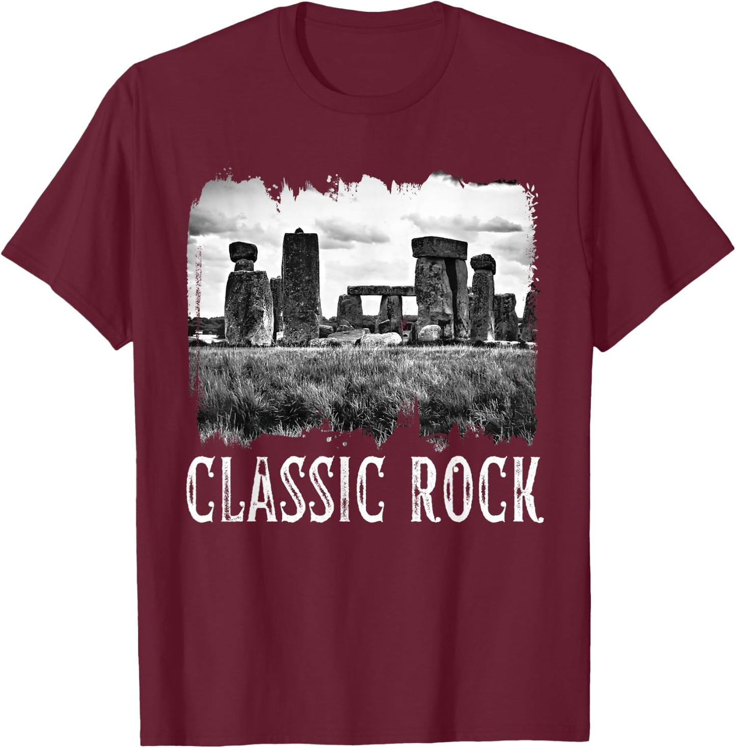 Stonehenge Souvenir Store Stonehenge England Souvenir T-Shirt - T-Shirt | Maroon
