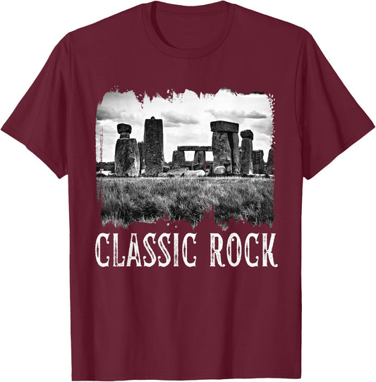 Stonehenge Souvenir Store Stonehenge England Souvenir T-Shirt - T-Shirt | Maroon