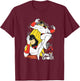 Space Ghost Coast to Coast Vintage Faded Superhero Pose T-Shirt - T-Shirt | Maroon