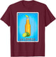La Cerveza Beer Card Mexican Lottery Card La Cerveza T-Shirt - T-Shirt | Maroon