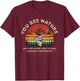 You See Nature I See Deer Jerky, Steaks Sausages & Burgers T-Shirt - T-Shirt | Maroon