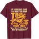 Too Many Trains - Model Train Lover Railroading Railway T-Shirt - T-Shirt | Maroon