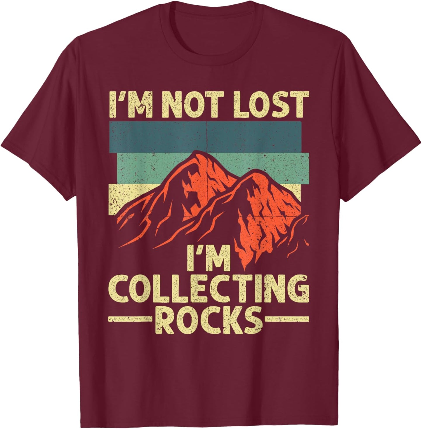 Funny Rock Collector Geology Design Women Rockhounds T-Shirt - T-Shirt | Maroon