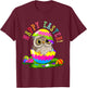 Happy Easter Owl In Chocolate Egg Hunting Eggs Lover Kids T-Shirt - T-Shirt | Maroon