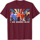 Entourage, Classic Funny Television, I Am Queens Boulevard T-Shirt - T-Shirt | Maroon