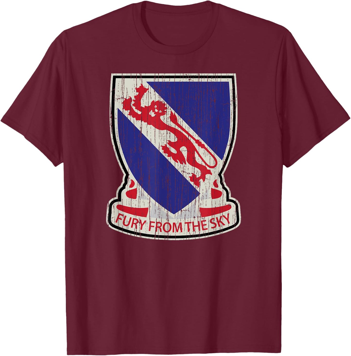American Marauder: 508th Parachute Infantry Regiment T-Shirt - T-Shirt | Maroon