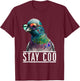 Stay Coo - Pigeon Lover, Animal Lover, Birds Owner T-Shirt - T-Shirt | Maroon