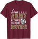 Proud Army National Guard Brother National Guard Graduation T-Shirt - T-Shirt | Maroon